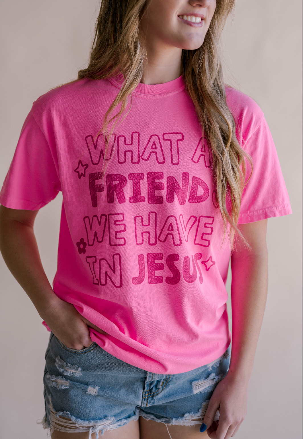 What A Friend Tee | Women's Christian Tee