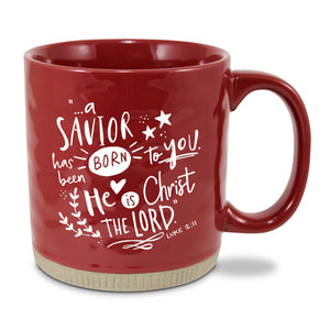 Savior is Born Christmas Mug