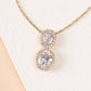 Divine Connection Gold and Zircon Necklace