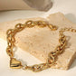 Chunky Heart Bracelet