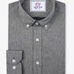 Caden Casual Untuckable Casual Fit Dress Shirt Black - Alynn