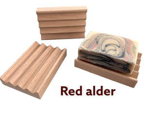 Natural wood soap saver