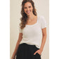 Square Neck Knit Top