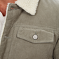 Kolton Corduroy Trucker Jacket - Sherpa Inner & Collar