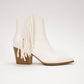Dixie Belle Fringe Boot in White