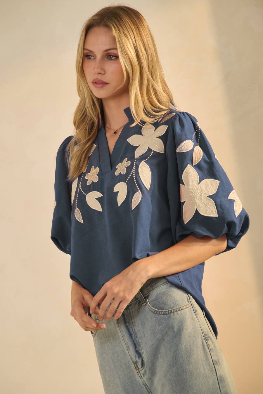 Rossie Washed Suede Top