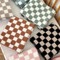 Baby Checkerboard Blanket, Cocoa