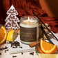 Gingerbread and Spice 9 oz Soy Candle (Gold Foil)- Christmas