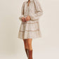 Romantic Toile Mini Dress