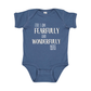 Wonderfully Made Baby Gift Boy Infant Onesie Bodysuit