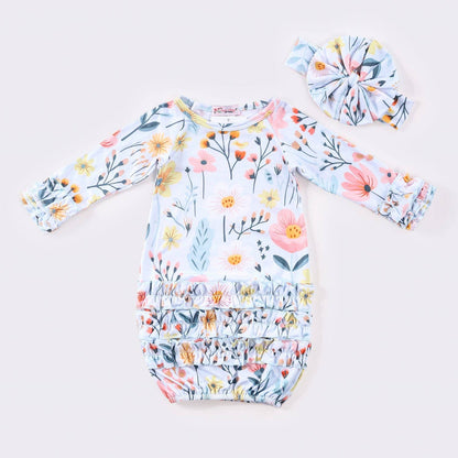 Meadow Baby Gown