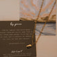 By Grace Mini Tag Necklace | Christian Jewelry