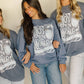 Joy To The World Graphic Sweatshirt