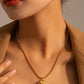 Love Me Chunky Heart Necklace