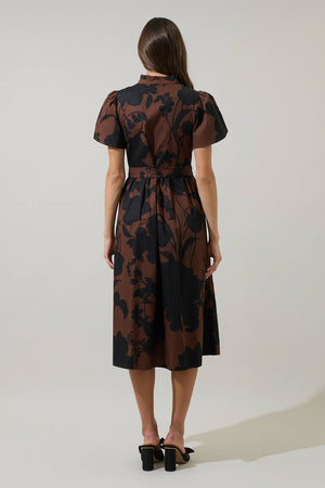 Somerton Floral Midi Dress