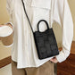 Basket Weave Small Crossbody Bag