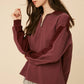 Half-Zip Pullover Top
