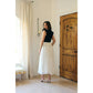 SALE Embroidered Flutter Sleeve Top