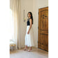SALE Embroidered Flutter Sleeve Top