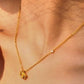 Gold Flower Necklace