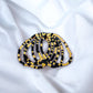 Black & Gold Beaded Game Day Bracelet Stack