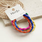 Candy Color Twisted Hair Ties
