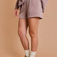 SALE Long Sleeve Crew Neck Top and Shorts