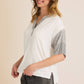 Summer Days V Neck Top