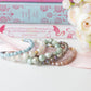 Gemstone Bracelet-Faceted Amazonite, 6mm