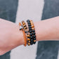 Humility Wooden and Stone Beaded Bracelet