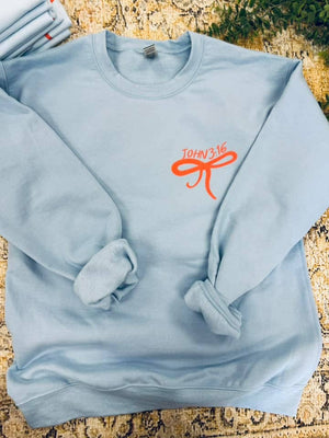 You Are So Loved | Light Blue | Sweatshirt