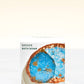 Turquoise Crystal Bath Bomb – Blue + Gold