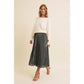 Sparkling Pleated Skirt