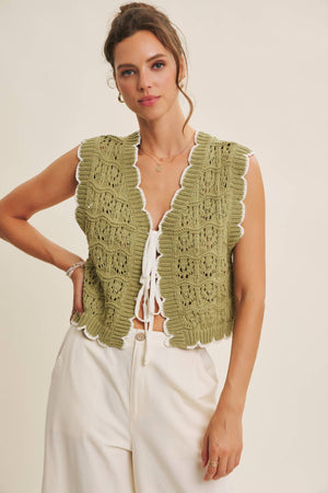 Crochet Vest Top