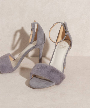 The Hadley Grey | Feather Heels