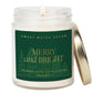 Merry and Bright 9 oz Soy Candle