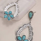 Western Turquoise Drop Earrings